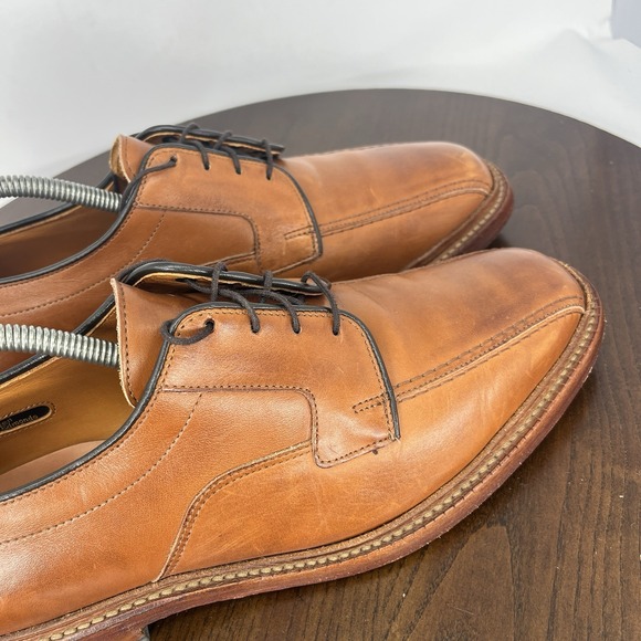 Allen Edmonds Hillcrest Shoes Mens 9.5D Brown Leather Derby Oxford Dress Lace Up main image 16